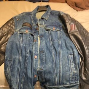 Harley-Davidson 3x Black sleeves/denim